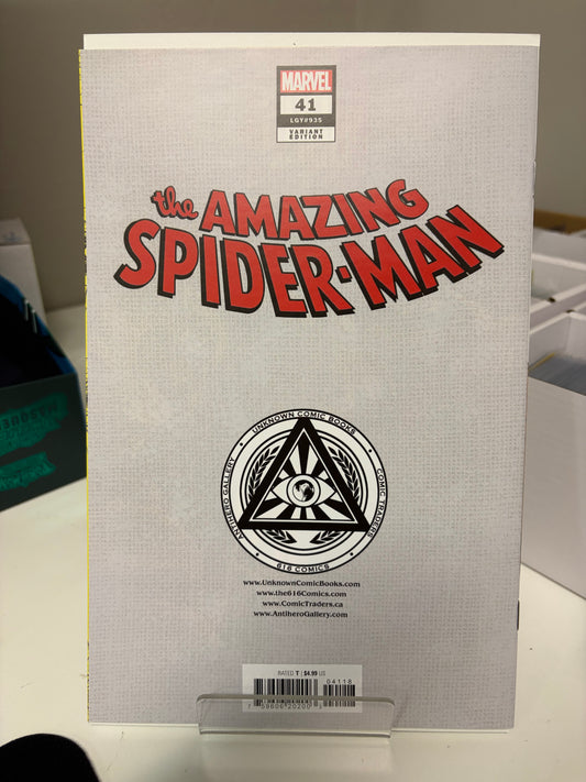 Amazing Spider-Man #41 Miguel Mercado Exclusive Trade Variant 2024 Miles & Gwen