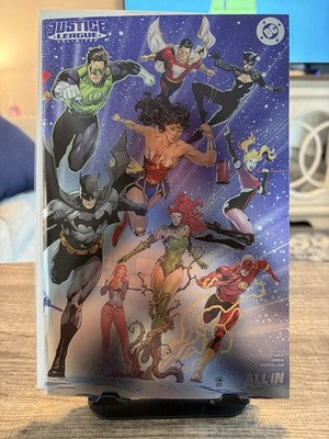Justice League Unlimited #1 Cover H Daniel Sampere Wraparound Raised U
