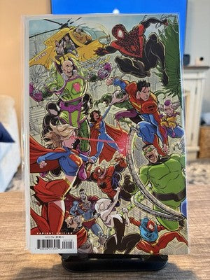 Spider-Man Superman #1 Kaare Andrews Wraparound Variant