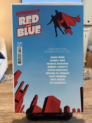 Superman: Red & Blue #4 - Alexander Lozano Variant Cover - DC Comics 2