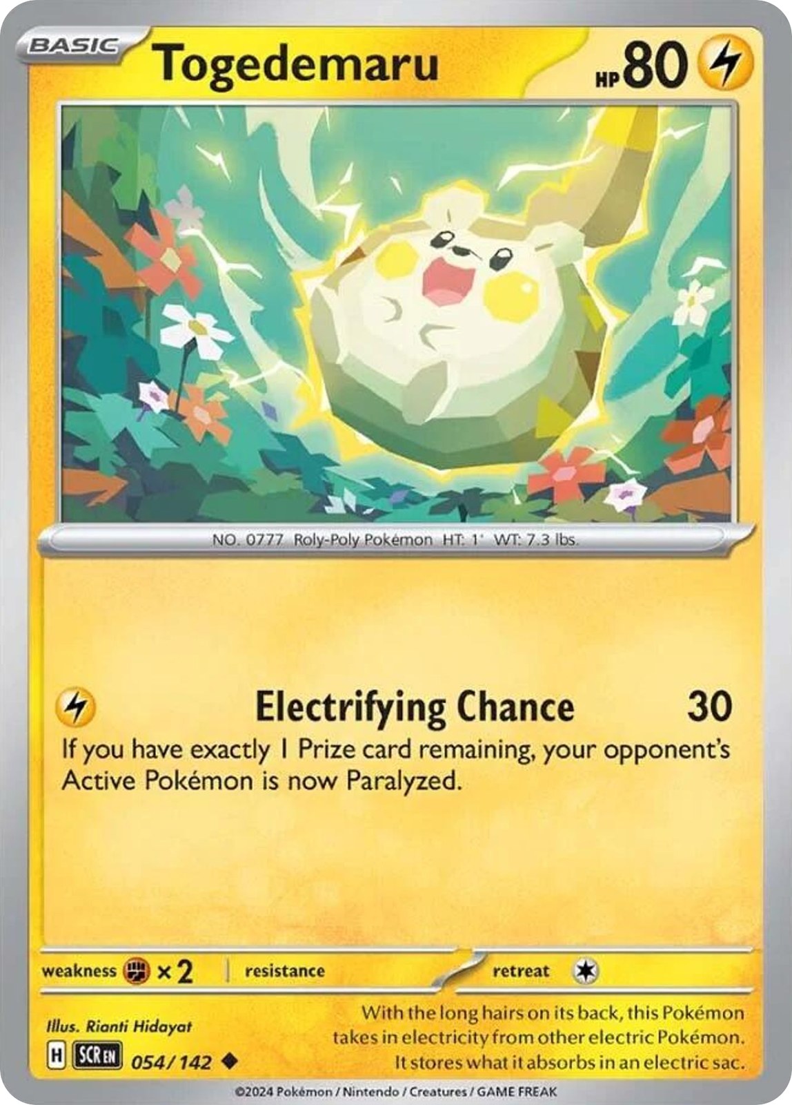 TOGEDEMARU 54 LIGHTLY PLAYED Stellar Crown