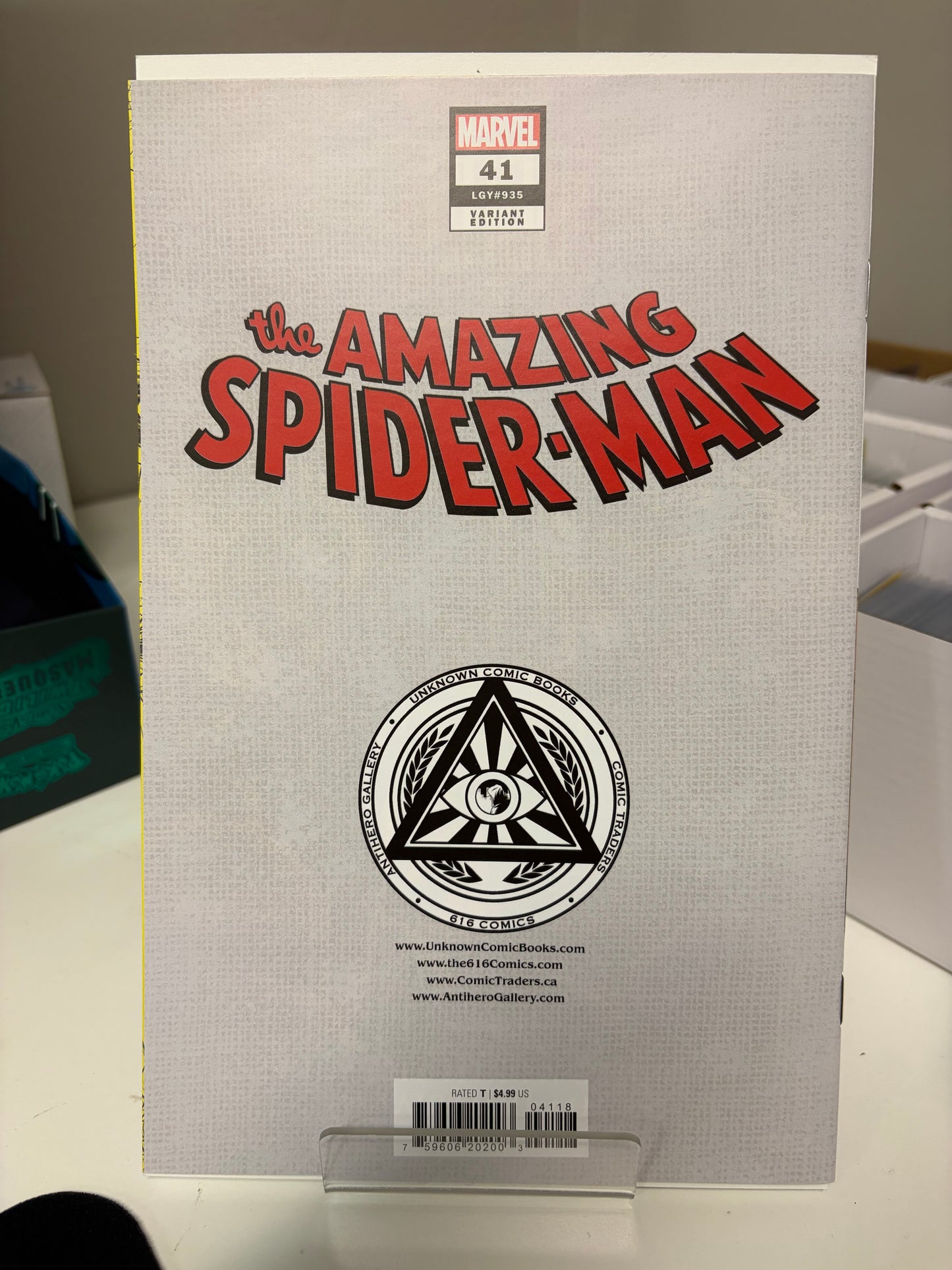 Amazing Spider-Man #41 Miguel Mercado Exclusive Trade Variant 2024 Miles & Gwen